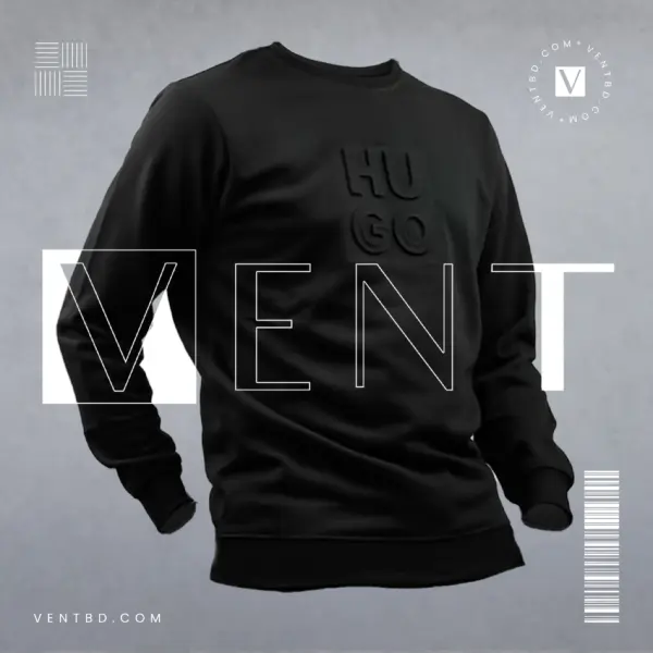 HB Premium Sweat Shirt - Black