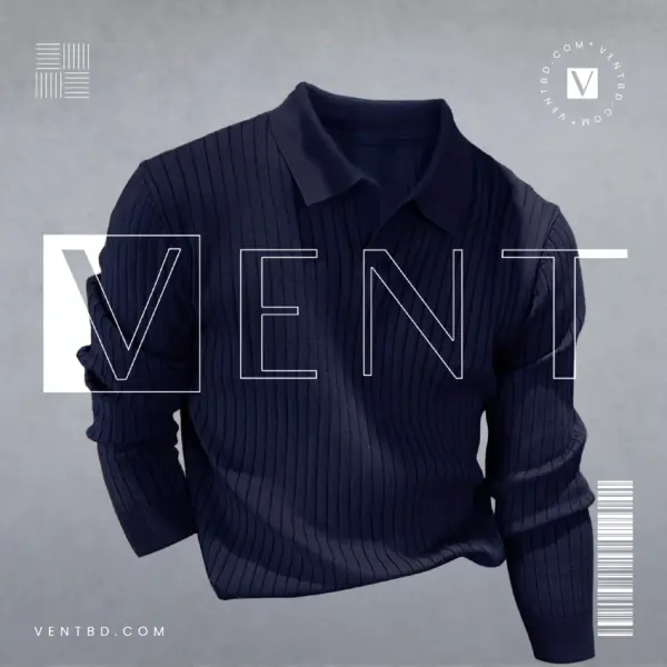 Old Money Shirt Navy Blue