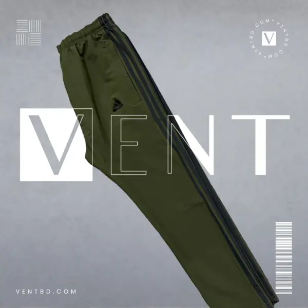 Premium Sports Track Suit - Olive - Image 2