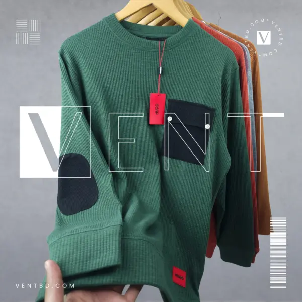 Stripe Sweatshirt green