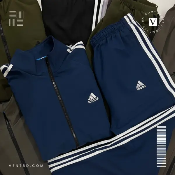 Premium Sports Track Suit - Navy blue
