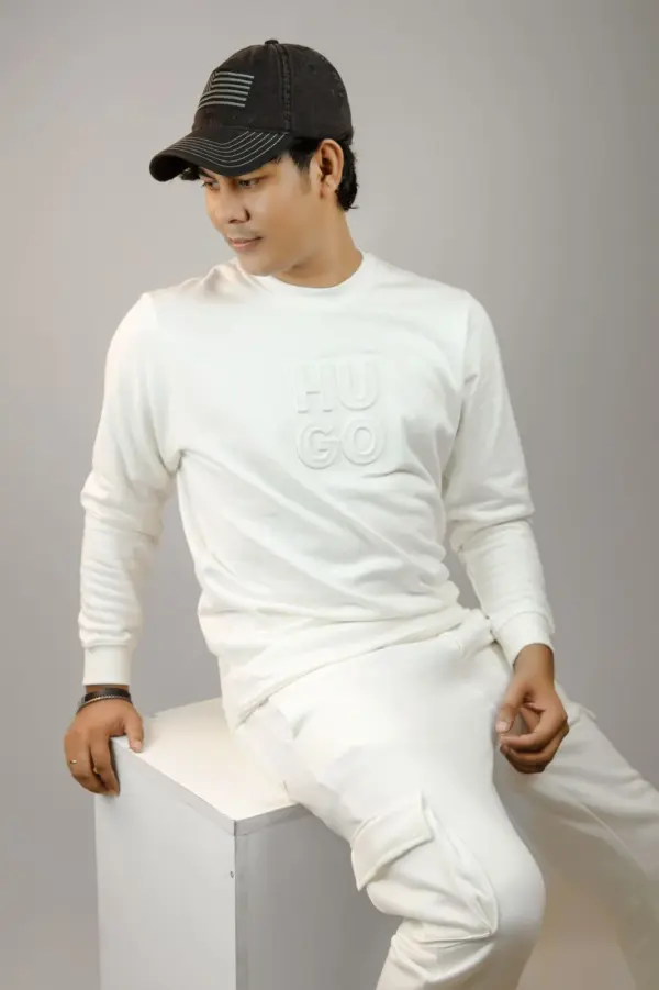 Track Suit Full Set White - Image 4