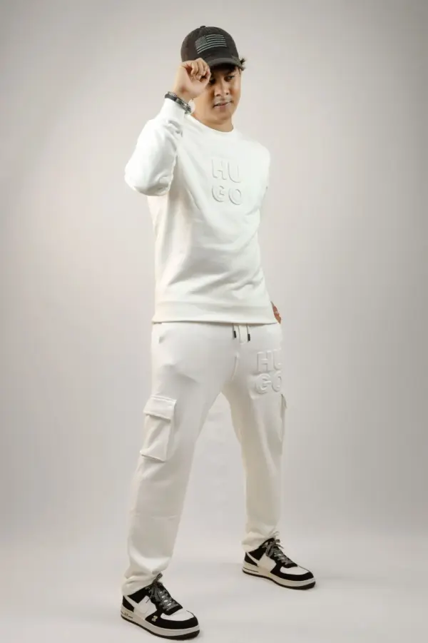 Track Suit Full Set White - Image 3