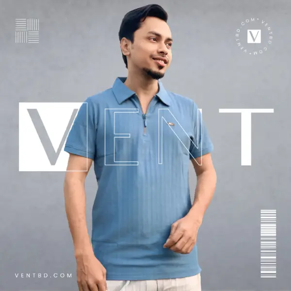 Tommy Half Sleeve T-shirt Sky Blue