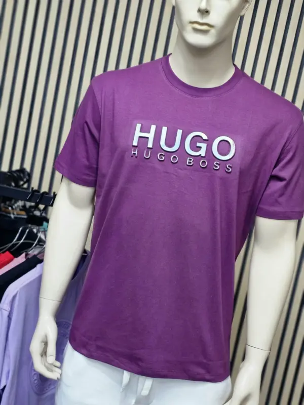 Hugoboss T-shirt-Royal-Purple